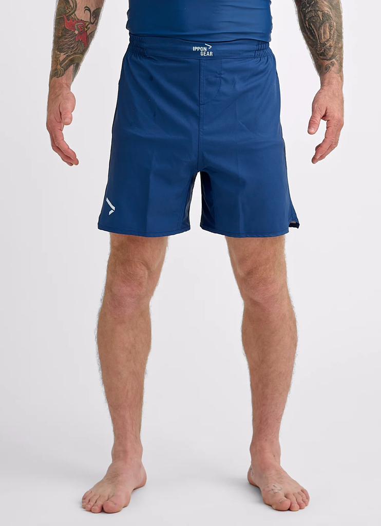 PANTALON AZUL MMA LIGERO