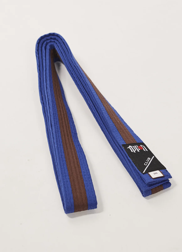 CINTURON AZUL Y MARRON JUDO