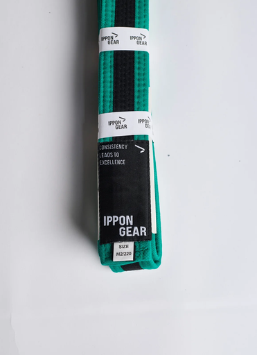 CINTURON VERDE Y NEGRO BJJ